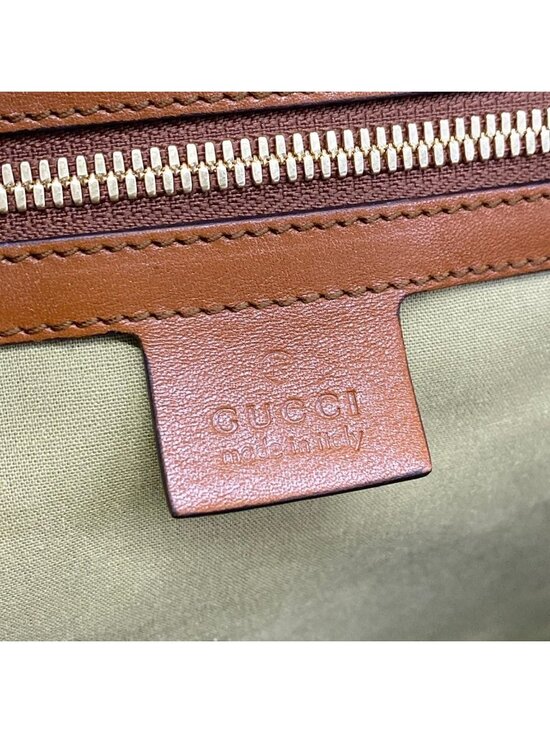 Gucci Backpack Sherry Interlocking Beige Brown Multi Leather main image 5